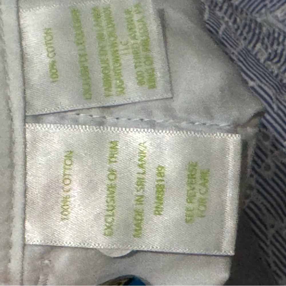 NWT Lilly Pulitzer Shorts Buttercup Resort Blue Crew White Eyelet Scalloped 10 - Picture 12 of 13